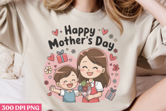 Floral Mama Mom Sublimation PNG Product Image 3