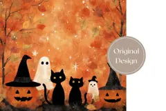 Kids Halloween Tumbler Wrap, Halloween Pumpkins Tumbler Product Image 3