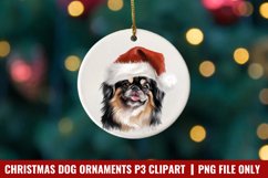 Breeds Of Christmas Dog Ornaments Clipart PNG Product Image 1