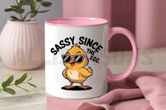 Sassy Chick With Sunglasses Illustration For Easter Product Image 3