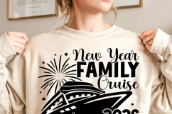 Family Cruise New Year 2025 SVG | New Year 2025 Quote PNG Product Image 3