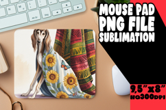 Bright Desk Pad Sublimation Ideas, Cute Dog Product Image 1
