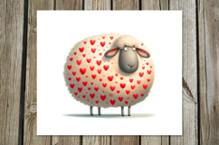 Valentine sheep | 4 love Skinny tumbler designs Product Image 3