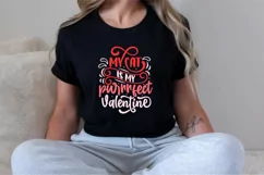 My cat is my purrrfect valentine SVG, Valentine's Day S Product Image 3