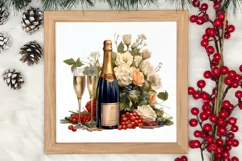 Christmas Party Clipart Sublimation, Christmas PNG Product Image 3