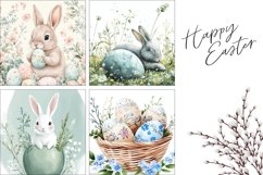 Easter Pillowcase, Spring Flowers Pillow Designs, Easter PNG Product Image 3