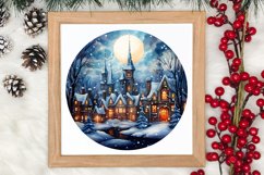 Beautiful Christmas Watercolor Clipart, Beautiful Christmas Product Image 3