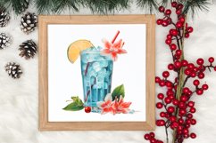 Tropical Christmas Clipart , Christmas PNG Product Image 3