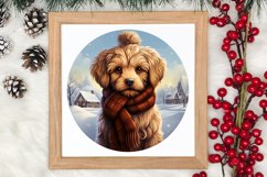 3D Christmas Dog Ornament, 3D Christmas Dog Ornaments Product Image 3