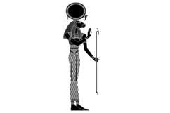 Sekhmet.Egyptian ancient symbol. Culture.Design element. Product Image 3