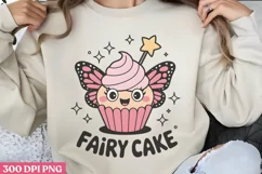 Fairy Cake PNG, Funny Puns Sublimation PNG Product Image 2