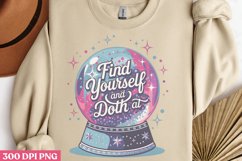 Find Yourself And Do PNG, Motivational Sublimation PNG Product Image 3