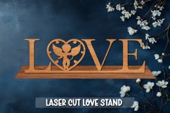 Valentine Laser Cut Stand I Valentine Home Decor Product Image 1