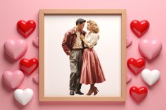 Valentines Day Couple Clipart, Valentines Clipart Product Image 3