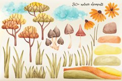 Watercolor Clipart “Autumn Vibe&quot; Product Image 3
