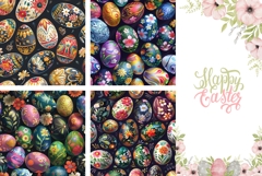 Easter Magnet Sublimation, Floral Magnet Print, Easter PNG Product Image 3