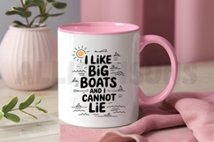 Funny Summer Quote About Big Boats And Nautical Lifestyle Product Image 2
