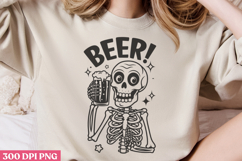 Beer! PNG, Funny Beer Quotes Sublimation PNG Product Image 3