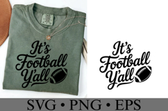 It&#039;s Football Y&#039;all Svg | Game Day Svg | Shirt Svg Product Image 3