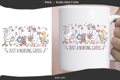 Nursing goose png design for T-shirts Product Image 3
