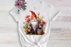 Christmas Santa Gnome Clipart Sublimation, Christmas PNG Product Image 3