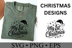 My 1st Christmas Svg | Christmas svg | Shirt Svg Product Image 4