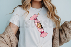 Cartoon Wrapped Chocolate Candy In A Cute Pink Polka Dot Product Image 3