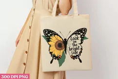 .Look on the Bright Side PNG, Sunflower Quote Collection Cli Product Image 3