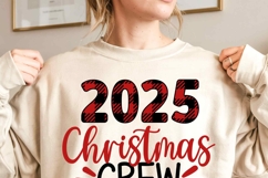 2025 Christmas Crew SVG, Christmas Shirt, Family Christmas Product Image 3