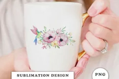 Watercolor Hummingbird Sublimation Downloads Product Image 3