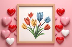 Valentines Clipart Sublimation, Christmas Clipart Product Image 3