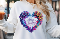 Stay strong PNG, Motivational Sublimation Quotes P Product Image 3