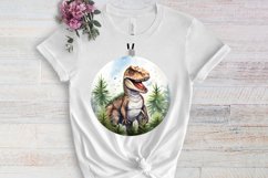Funny Prehistoric Christmas Clipart Sublimation Product Image 3