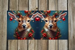 Christmas Deers | Sublimation Mug design bundle, PNG Product Image 3