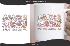 Salon goose png design for T-shirts Product Image 3