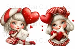 Valentine, Ephemera, Shabby Chic , PNG, Clipart Product Image 3