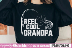 Reel Cool Grandpa SVG Product Image 1