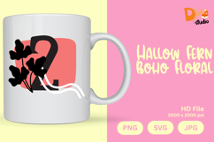 Hallow Fern Boho Floral Monogram Product Image 1