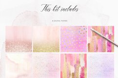 Unicorns Clipart Set, Unicorn Faces Product Image 5