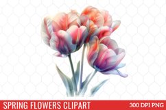 Spring Flowers Clipart Product Image 1