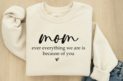 Best Mom Ever SVG Product Image 1