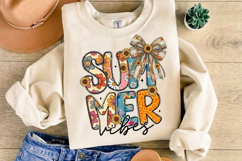 Summer Vibes PNG sublimation |Beach &amp; Summer PNG T-Shirt Product Image 10