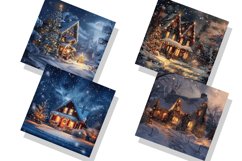 Christmas Home Digital Paper Bundle Product Image 3