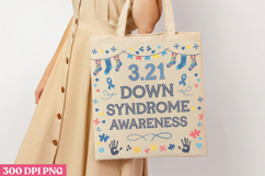 Down Syndrome Awareness 3 21 PNG, Syndrome Sublimation PNG Product Image 1