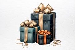 Black Red Christmas Sublimation PNG Product Image 3