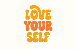 Never Forget - Retro Groovy Font Product Image 2