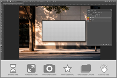 Street Wall Billboard Mockup Product Image 2