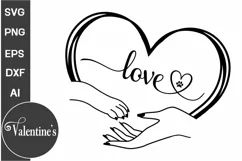 Valentine's Day SVG | Valentine Quote SVG PNG Product Image 1
