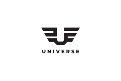 Universe Letter U Logo Design Vector Product Image 3
