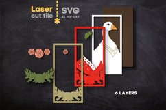 Goose Frame SVG laser cut file for Glowforge Product Image 3
